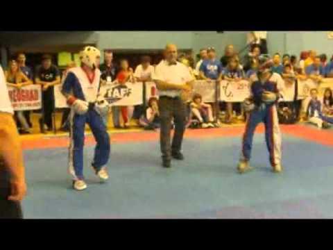 2010 WAKO - Chase Light Contact Sparring Round 2