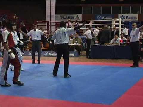 Lucchese Vs Hirsch (final -63kg) WAKO European Championships, Varna 2008