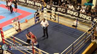 Bestfighter 2016 -Final - K1 Women Sen -56kg, Martiukhina Nataliia (UKR) vs Godzina Dorota (POL)
