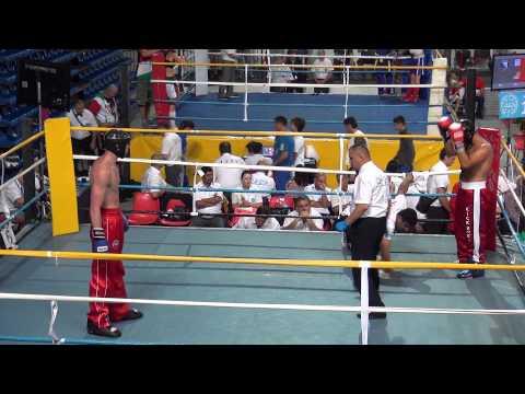 R.Gąszczak (POL) Vs .K.S.Saldere (TUR) Mistrzostwa Świata WAKO  Juniorów Full Contact ,Riminii 2014r