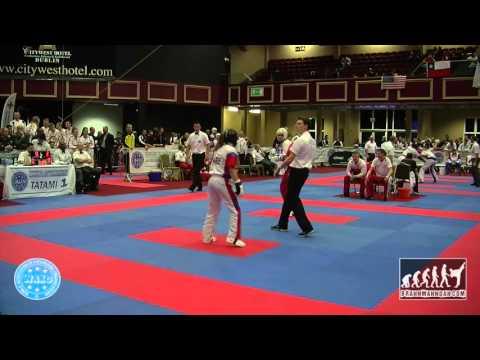 Emilia Szablowska POL V Tirill Næss NOR WAKO World Champioships 2015