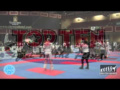 Henrietta Nagy HUN V Nicole Pelland USA WAKO World Championships 2015