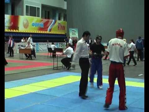 WAKO Kickboxing Gerasimov Mikhail - 63 Kg. Light Contact (Russian Championship 2010 Light Contact)