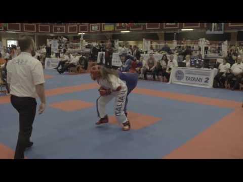 Caterina Primativo V Amber Jones WAKO Junior And Cadet World Championships 2016