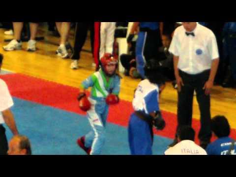 WAKO World Championship Beograd 2010 Semi Contact YC-girls-37kg (II)