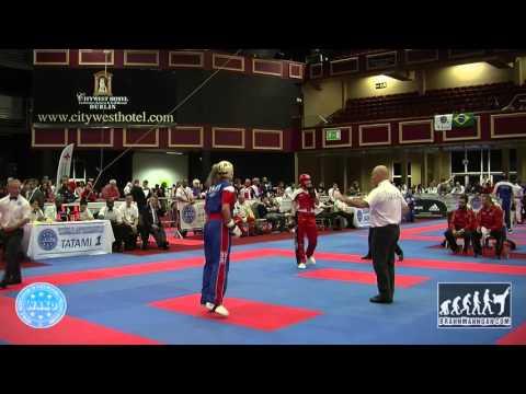 Gemma Upfold GBR V Dilek Dumanli TUR WAKO World Championships 2015