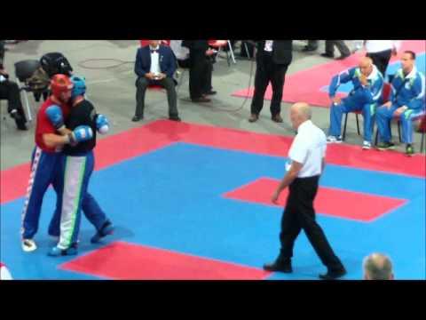 WAKO World Championship 2011 Skopje Final Fight LC M-over 94kg