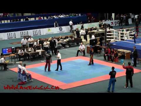WAKO Kickboxing EC 2010: LC -79kg Final: Zhukov(RUS) Vs Pohl(GER)