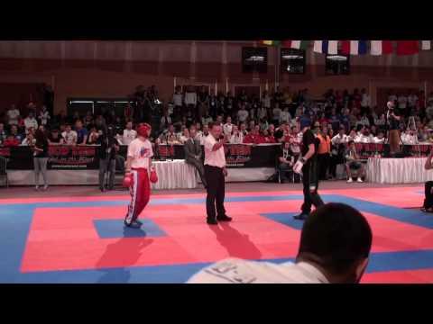 WAKO Kickboxing - WC 2013 - Final LC -63kg Bakirov(RUS) - Leonard(IRE)