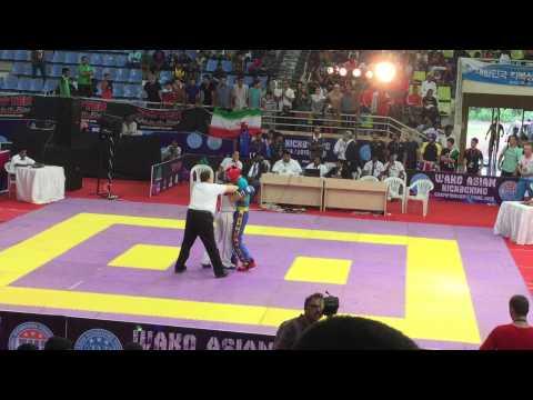 WAKO ASIAN KICKBOXING 踢拳 Champion 2015 INDIA WAKO MACAU Kick Light 輕接觸3哈薩克伊朗