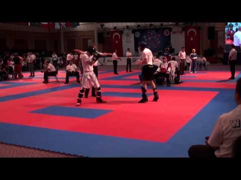 WAKO Kickboxing - WC 2013 - KL -63kg Mameli - Abdullin