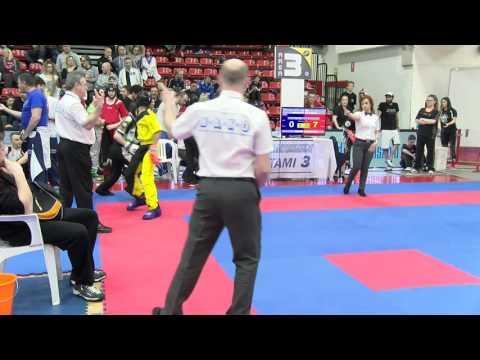 Luka Leskovar V Adam Condon Pointfighting Cup 2016