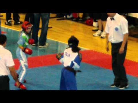 WAKO World Championship Beograd 2010 Semi Contact YC-girls-37kg (I)