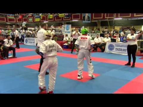 Daniel Judem V Patrik Cselovszki WAKO Junior And Cadet World Championships 2016