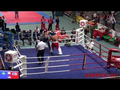 WAKO WC 2009: Fullcontact +91kg: Saarinen(FIN) Vs. Farias(BRA)