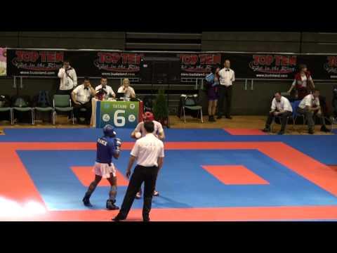 WAKO Kickboxing - WC 2014 - KL -69kg Demchuk(UKR) - Bissol(FRA)