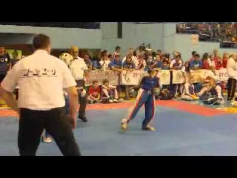 2010 WAKO - Chase Light Contact Sparring Round 1