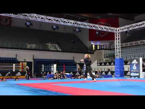 Paige Cerson Bestfighter 2012 WAKO World Cup Musical Form