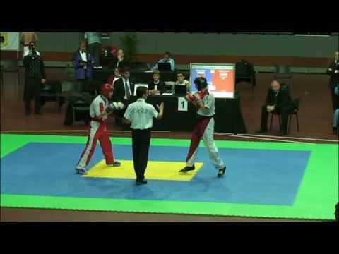 WAKO Kickboxing EC 08: Lightcontact -74kg FINALE: Sergej Zhukov (RUS) Vs. Bertalan Levente (AUT)