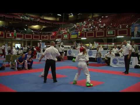 Tania Kaimel V Federica Trovalusci WAKO Junior And Cadet World Championships 2016