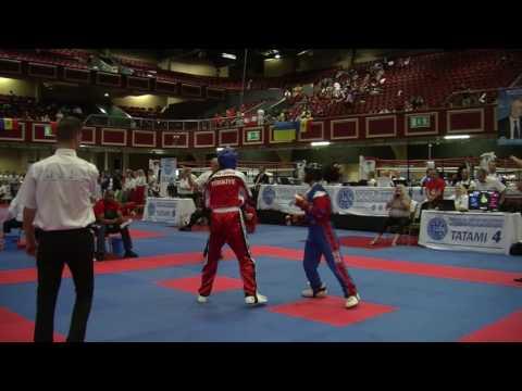 Ishana Moores V Selvican Cakmak WAKO Junior And Cadet World Championships 2016