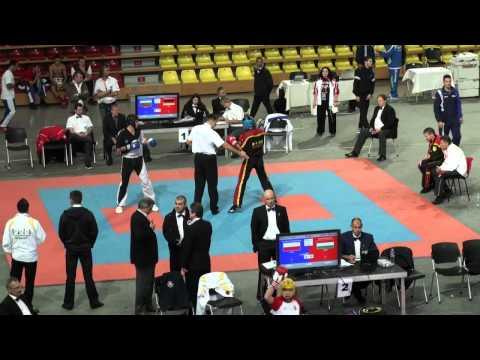 WAKO Kickboxing WC 2011 FINAL: LC -79kg Dimitrov(BUL) Vs Pohl(GER)