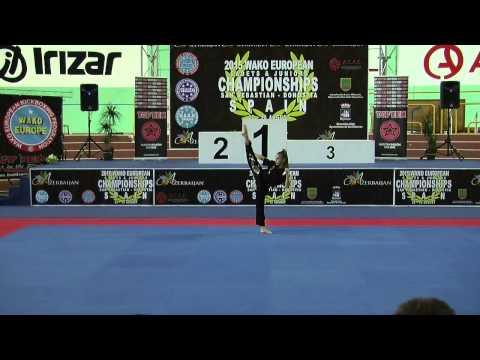 Zhanna Kudryavtseva WAKO European Championships 2015