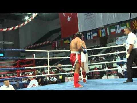 CHAMPIONNAT D'Europe WAKO 2012 En Turquie (Jérémy Damon)