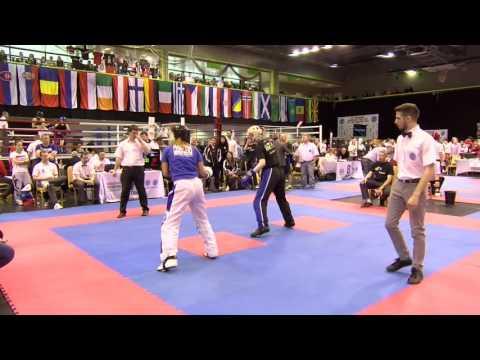 Andrea Busa V Judith Turi Hungarian Kickboxing World Cup 2016